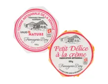 Bory Tomme de la Venoge Nature & Petit Délice à la crème
