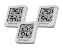 Bresser Thermo-Hygrometer, 3er Set