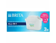 BRITA Wasserfilter-Kartusche Original MAXTRA PRO All-in-1 – Pack 3