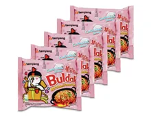 Buldak Hot Chicken Ramen Carbonara Flavour 5x130g