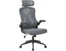 Bürostuhl Eiger Mesh grau