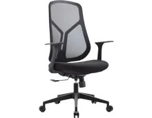 Bürostuhl Giant Stoff schwarz