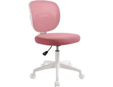 Bürostuhl Kidz Stoff rosa
