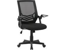Bürostuhl Milli Mesh schwarz