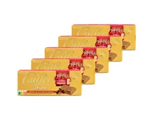 Cailler Dessert Tafelschokolade Milch mit Gianduja Praliné 5x 100g
