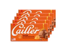 Cailler Rayon Tafelschokolade Luftige Milchschokolade mit Honig-Nougat