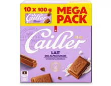 Cailler Tafelschokolade Milch 10x100g