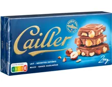 Cailler Tafelschokolade Milch-Ganze Haselnüsse