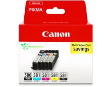 Canon Multipack Tintnenpatronen Pgbkcmybk Pgi-580/581