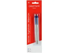 Caran d'Ache 825 Kugelschreiber Blau 2 Stück