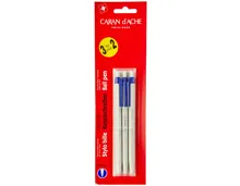 Caran d'Ache Kugelschreiber blau 3 Stück