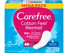 Carefree Slipeinlagen Cotton Feel Normal