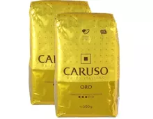 Caruso Oro Kaffee Bohnen oder gemahlen im Duo-Pack, UTZ