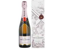 Champagne AOC Moët & Chandon Rosé brut Say Yes To Love Giftbox, Frankreich (0.75l)