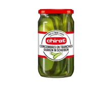 Chirat Essiggurken in Scheiben