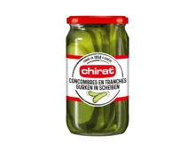 Chirat Essiggurken in Scheiben