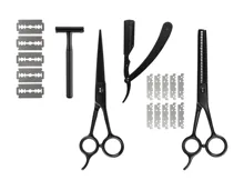 Cien Beauty Haarschere/Effilierschere/Rasiermesser