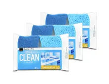 Clean Cellulose Schwamm Universal Trio