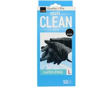 Clean Latex-Free L 50 Stück schwarz