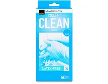 Clean Latex-Free S blau 50 Stück