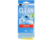 Clean Mikrofaser Küchentuch 2 Stück