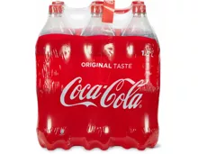 Coca-Cola im 6er-Pack, 6 x 1.5 Liter