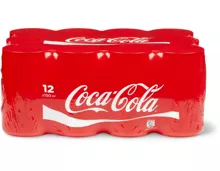 Coca-Cola Mini-Dosen im 12er-Pack