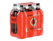 Coca-Cola Zero Zucker 6 x 1,5 Liter