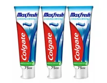 Colgate Max Fresh Cooling Crystals Zahnpasta 3x 75ml