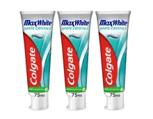 Colgate Max White White Crystals Zahnpasta 3x 75ml