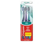 COLGATE Zahnbürste Deep Clean Trio