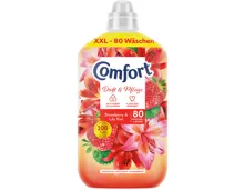 Comfort Weichspülkonzentrat Strawberry & Lily Kiss 80 Waschgänge