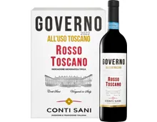 Conti Sani Governo all’uso Toscano Rosso