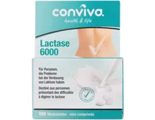 Conviva Lactase 6000 Minitabletten 100 Stück