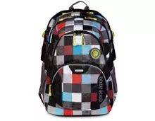 Coocazoo Rucksack JJ2 Checkmate Blue Red