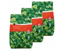Coop Broccoli, Schweiz, tiefgekühlt, 3 x 750 g