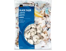Coop Crevetten, Black Tiger, roh, geschält, ASC, aus Zucht, Vietnam, tiefgekühlt, 750 g