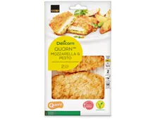 Coop Délicorn Quorn Schnitzel Mozzarella & Pesto, 2 x 240 g, Duo