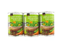 Coop Erbsen & Karotten fein 3x260g