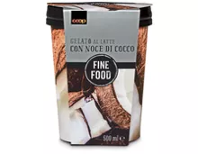 Coop Fine Food Gelato al latte con noce di cocco, 500 ml