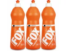 Coop Fox Handgeschirrspülmittel Classic Orange, 3 x 750 ml, Trio