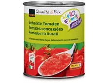 Coop gehackte Tomaten in Tomatensaft, 6 x 400 g, Multipack