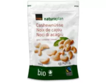 Coop Naturaplan Bio-Cashewnüsse, Fairtrade Max Havelaar, 3 x 150 g