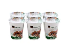 Coop Naturaplan Bio-Jogurt Choco, Fairtrade Max Havelaar, 6 x 180 g