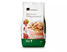 Coop Naturaplan Bio-Knuspermüesli Red Fruit, 2 x 500 g, Duo