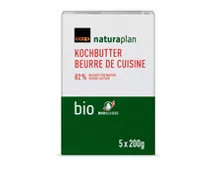 Coop Naturaplan Bio-Kochbutter, 5 x 200 g