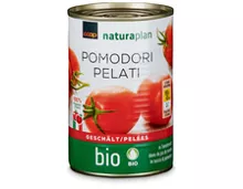 Coop Naturaplan Bio-Tomaten, geschält, 3 x 280 g, Trio