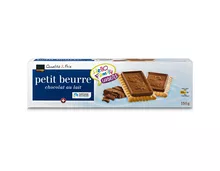 Coop Petit Beurre Chocolat au Lait, Fairtrade Max Havelaar, 4 x 150 g, Multipack