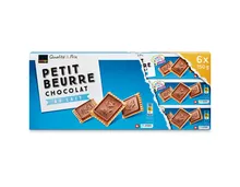 Coop Petit Beurre Chocolat au Lait, Fairtrade Max Havelaar, 6 x 150 g, Multipack