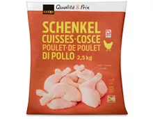 Coop Pouletschenkel, Schweiz, tiefgekühlt, 2,5 kg